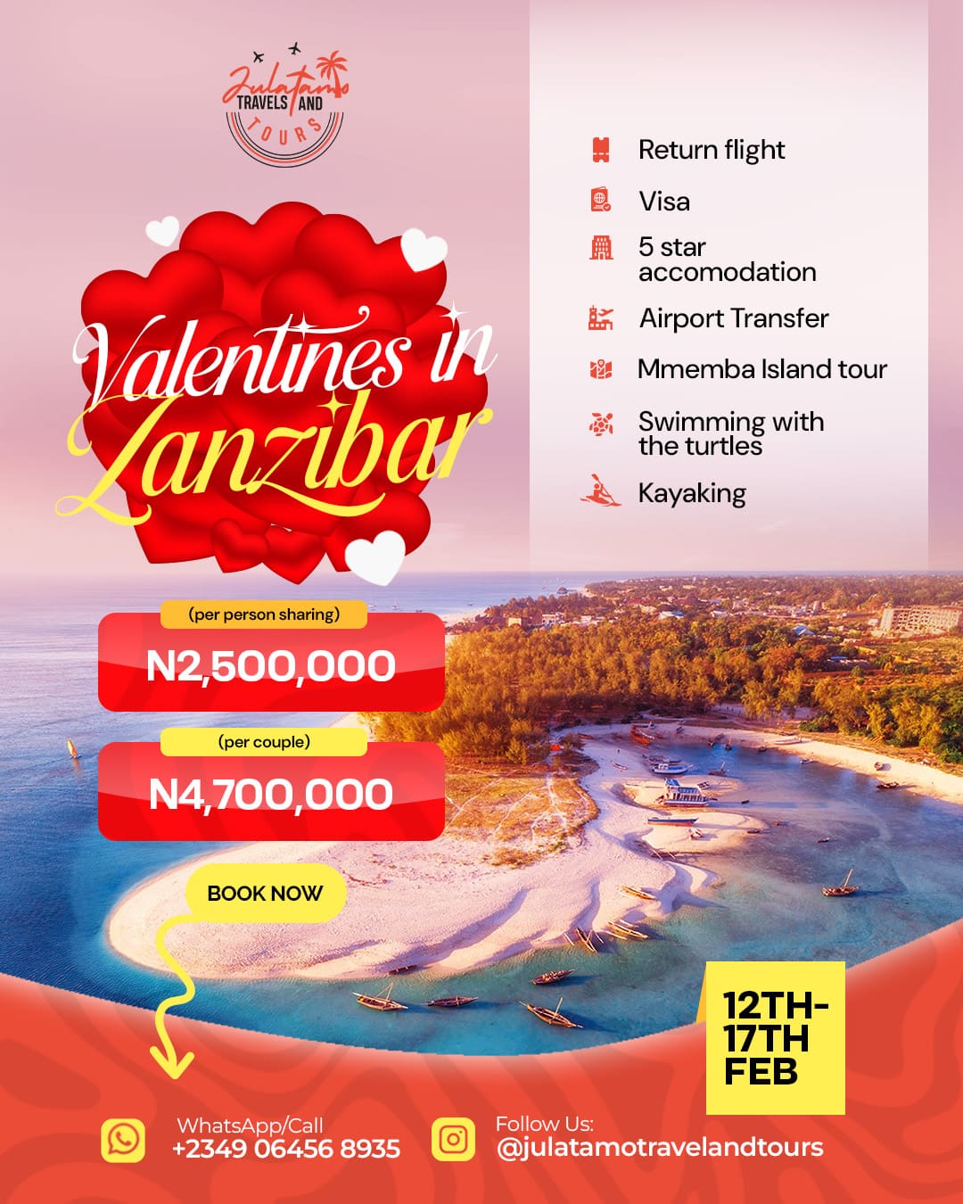 Valentine Travel Promo thumbnail