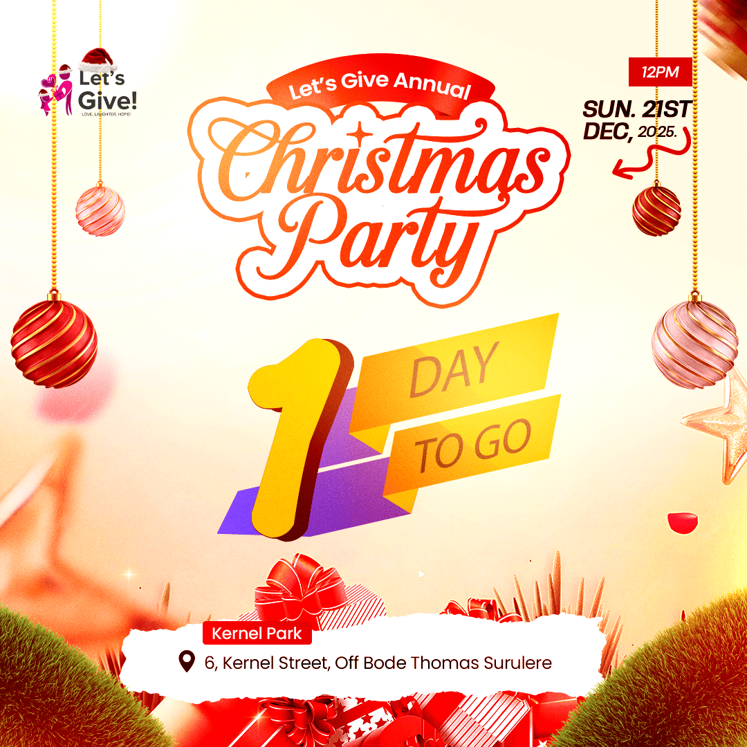 Let's Give Foundation Annual Christmas Party Countdown thumbnail