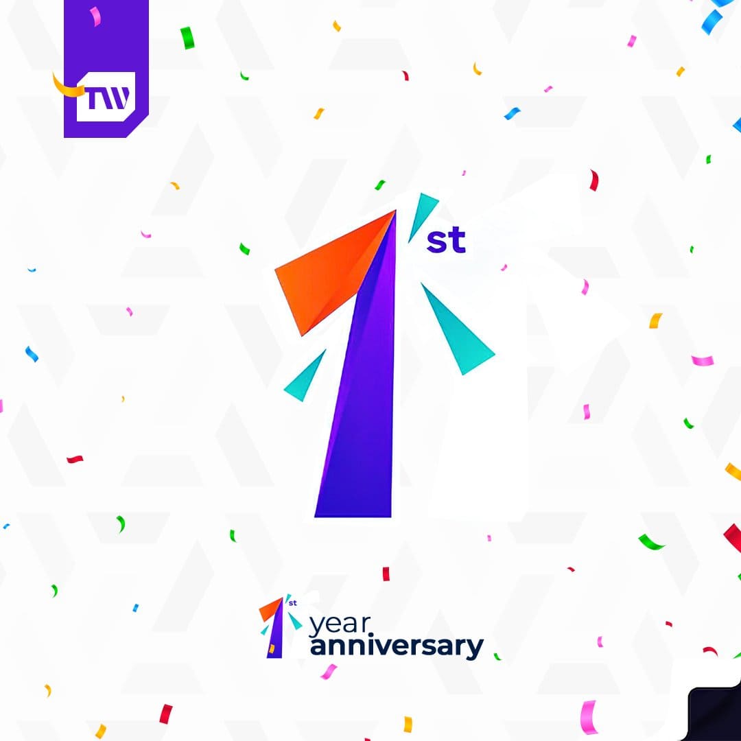 1 year anniversary flyer design thumbnail